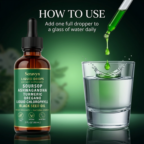 Seravyn Soursop Bitters Liquid Drops